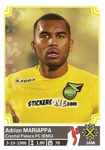 Sticker Adrian Mariappa - Copa América. Chile 2015 n. 192 - Panini