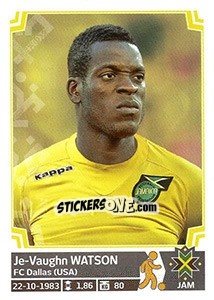 Sticker Je-Vaughn Watson - Copa América. Chile 2015 n. 196 - Panini