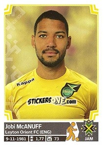 Sticker Jonbi McAnuff - Copa América. Chile 2015 n. 197 - Panini