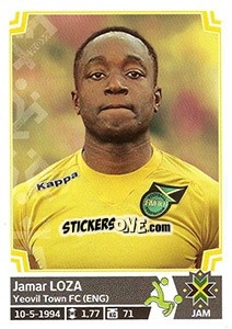 Sticker Jamar Loza - Copa América. Chile 2015 n. 201 - Panini