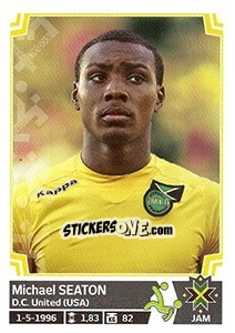 Sticker Michael Seaton - Copa América. Chile 2015 n. 202 - Panini