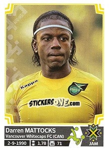 Sticker Darren Mattocks