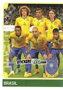 Sticker Team Photo - Copa América. Chile 2015 n. 206 - Panini