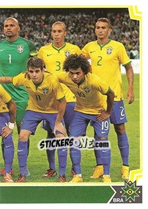 Sticker Team Photo - Copa América. Chile 2015 - Panini