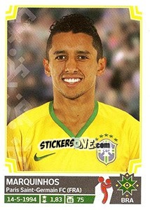 Sticker Marquinhos - Copa América. Chile 2015 n. 213 - Panini