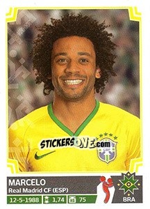 Sticker Marcelo - Copa América. Chile 2015 - Panini