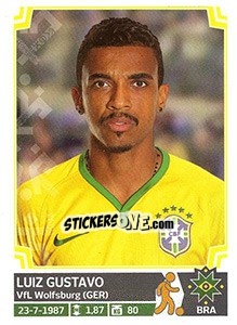 Sticker Luiz Gustavo - Copa América. Chile 2015 n. 217 - Panini