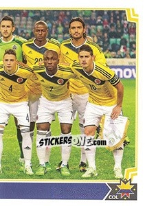Sticker Team Photo - Copa América. Chile 2015 n. 230 - Panini