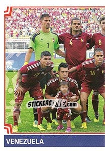 Sticker Team Photo - Copa América. Chile 2015 - Panini