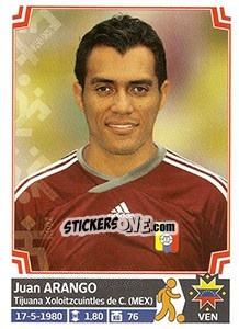 Sticker Juan Arango - Copa América. Chile 2015 n. 287 - Panini