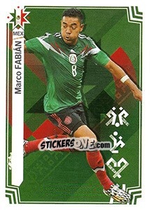 Figurina Marco Fabián (Mexico) - Copa América. Chile 2015 - Panini