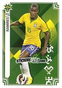 Sticker Ramires (Brasil) - Copa América. Chile 2015 n. 300 - Panini