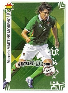 Sticker Marcelo Martins Moreno (Bolivia) - Copa América. Chile 2015 n. 313 - Panini
