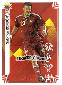 Sticker Salomón Rondón (Venezuela) - Copa América. Chile 2015 n. 331 - Panini