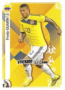 Sticker Fredy Guarín (Colombia) - Copa América. Chile 2015 - Panini