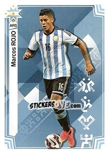 Sticker Marcos Rojo (Argentina) - Copa América. Chile 2015 n. 338 - Panini