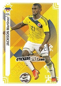 Sticker Jackson Martínez (Colombia) - Copa América. Chile 2015 - Panini