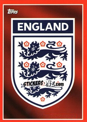 Sticker Team Badge / Cheklist 1-30 - England 2005 - Topps