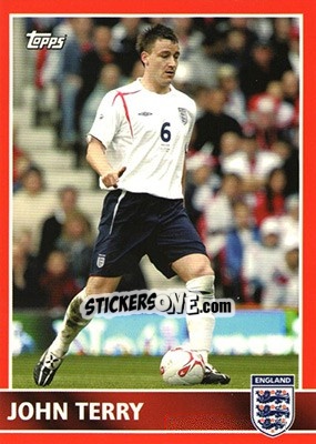Cromo John Terry - England 2005 - Topps