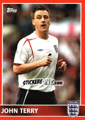 Cromo John Terry - England 2005 - Topps