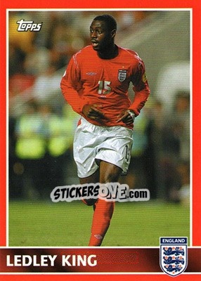 Figurina Ledley King - England 2005 - Topps