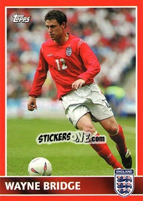 Sticker Wayne Bridge - England 2005 n. 26 - Topps