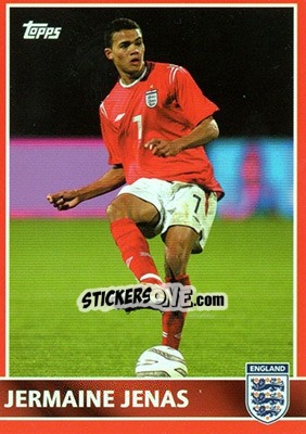 Cromo Jermaine Jenas - England 2005 n. 47 - Topps