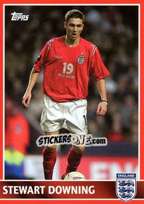 Sticker Stewart Downing - England 2005 - Topps