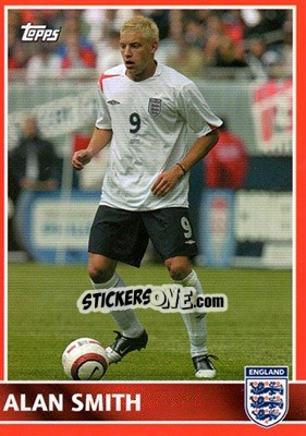 Sticker Alan Smith - England 2005 - Topps