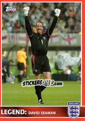 Cromo David Seaman - England 2005 - Topps