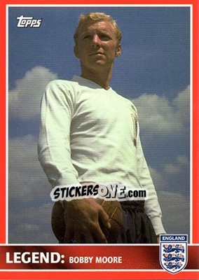 Sticker Bobby Moore - England 2005 - Topps