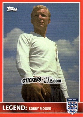 Sticker Bobby Moore - England 2005 n. 67 - Topps