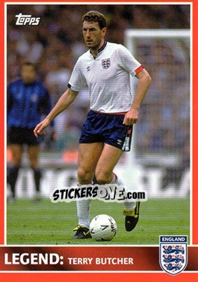 Sticker Terry Butcher - England 2005 - Topps