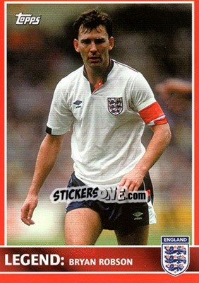 Sticker Bryan Robson - England 2005 - Topps