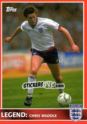 Sticker Chris Waddle - England 2005 - Topps