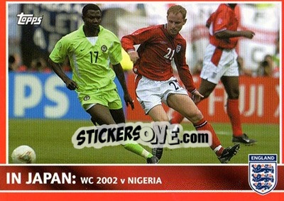 Figurina v Nigeria - England 2005 - Topps
