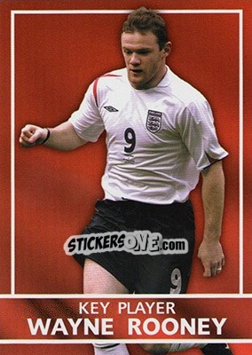 Sticker Wayne Rooney - England 2005 n. S9 - Topps