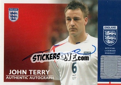 Sticker John Terry - England 2005 - Topps