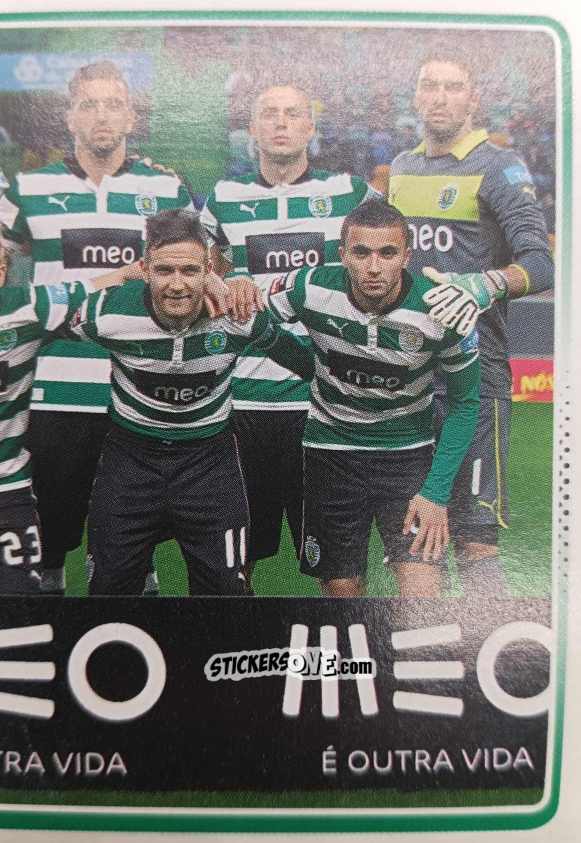 Sticker Equipa Sporting - Sporting Lisbon 2012-2013 n. 9 - Panini