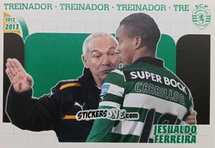 Sticker Jesualdo Ferreira - Sporting Lisbon 2012-2013 n. 11 - Panini