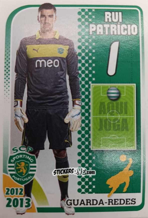 Sticker Rui Patrício 1 - Sporting Lisbon 2012-2013 n. 28 - Panini