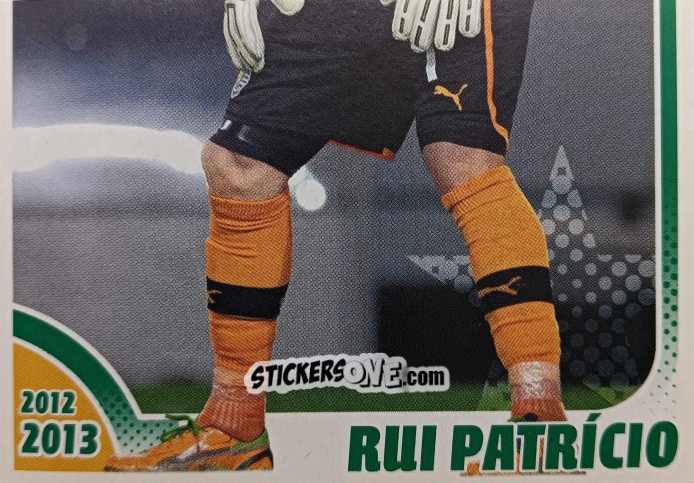 Sticker Rui Patrício - Sporting Lisbon 2012-2013 n. 32 - Panini