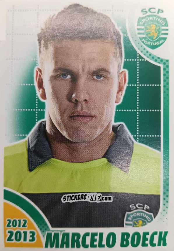 Sticker Marcelo Boeck - Sporting Lisbon 2012-2013 n. 36 - Panini