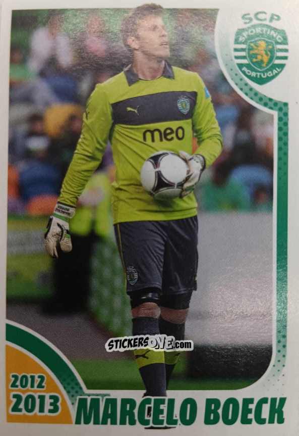 Sticker Marcelo Boeck - Sporting Lisbon 2012-2013 n. 37 - Panini