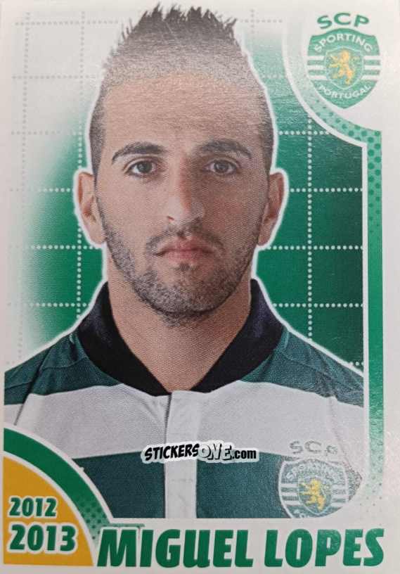 Figurina Miguel Lopes - Sporting Lisbon 2012-2013 n. 45 - Panini