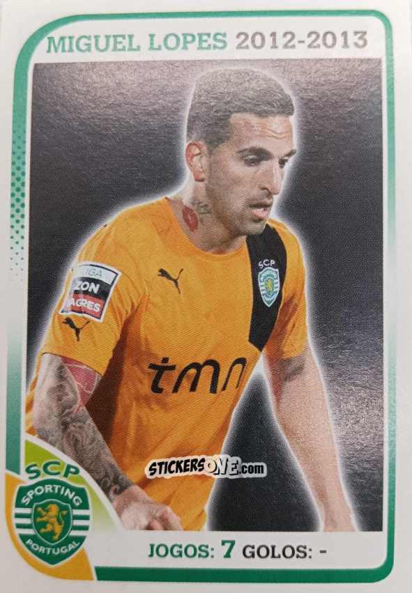 Figurina Miguel Lopes 2012-2013 - Sporting Lisbon 2012-2013 n. 48 - Panini