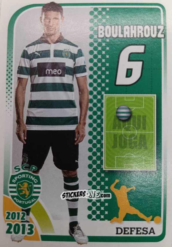 Sticker Boulahrouz 6 - Sporting Lisbon 2012-2013 n. 52 - Panini