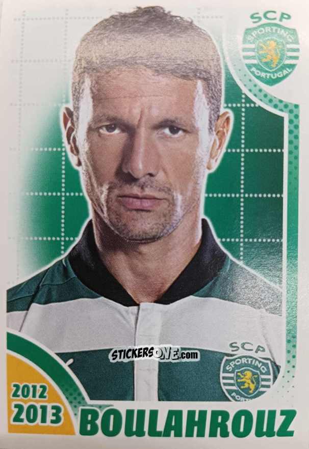 Sticker Boulahrouz - Sporting Lisbon 2012-2013 n. 54 - Panini
