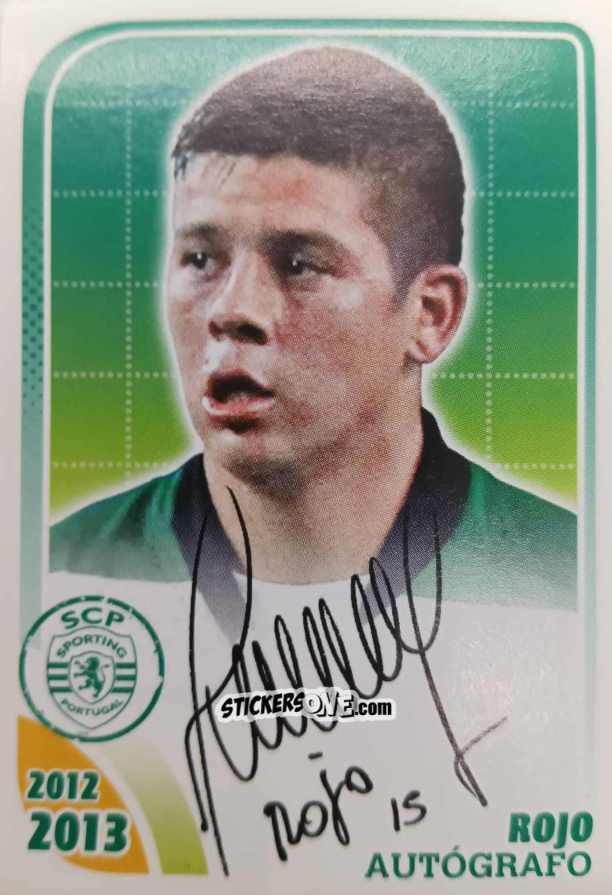 Figurina Rojo (Autógrafo) - Sporting Lisbon 2012-2013 n. 63 - Panini