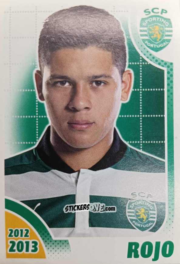 Cromo Rojo - Sporting Lisbon 2012-2013 n. 66 - Panini